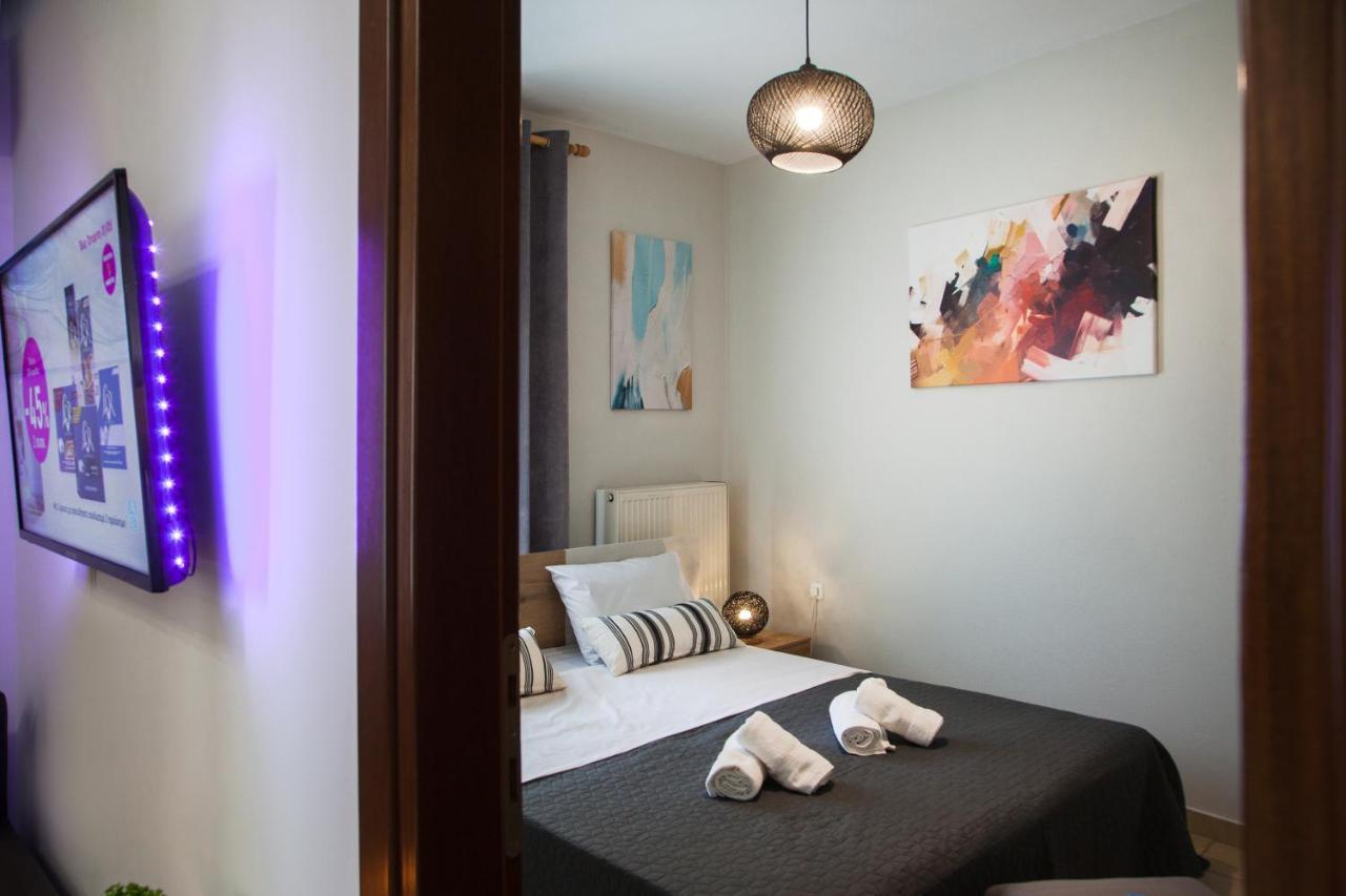 Kamares Loft Apartment Kavala Bagian luar foto